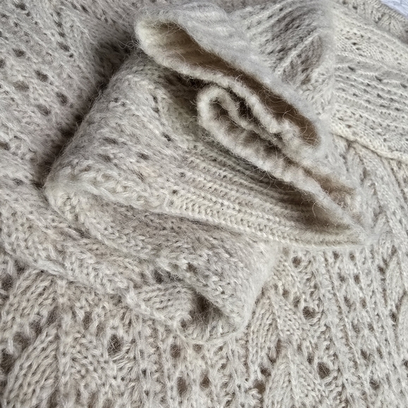 Heartloom Grenier Pointelle Wool Blend Cardigan - Picture 13 of 16